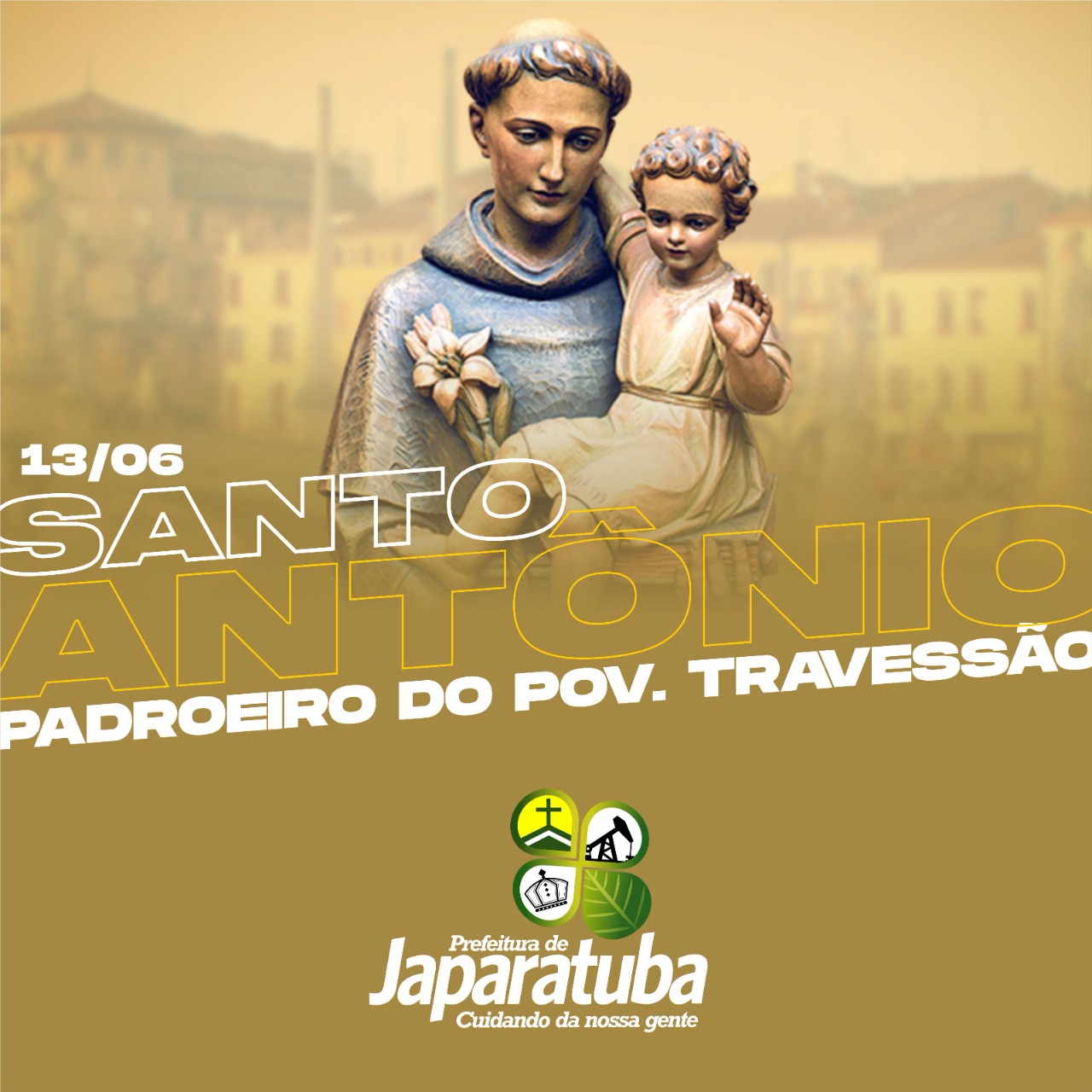 Com apoio da Prefeitura de Santo Antônio de Jesus, teve início